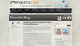 Powerful CMS
