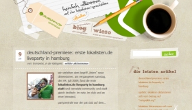 Lokalisten Sprechblase