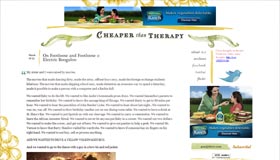 Cheaper Than Therapy
