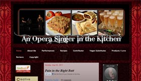 An Opera Signer in the Kitchen