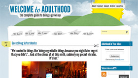 Welcome to Adulthood