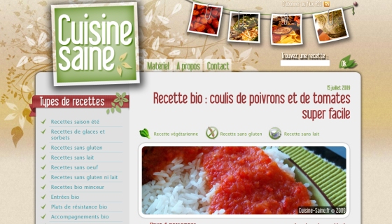 Cuisine Saine