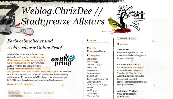 Weblog.ChrizDee